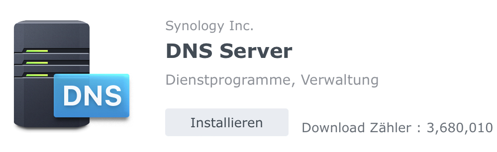 Synology DNS Server