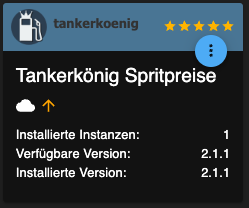 ioBroker Tankerkönig Adapter