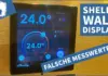 Shelly Wall Display – Thermostat Funktion