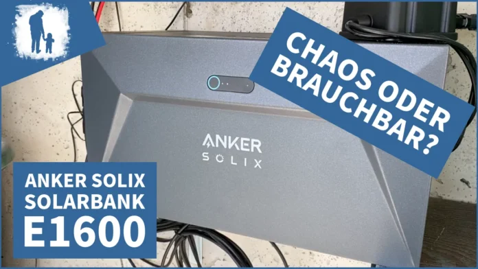 Anker SOLIX Solarbank E1600 Installation
