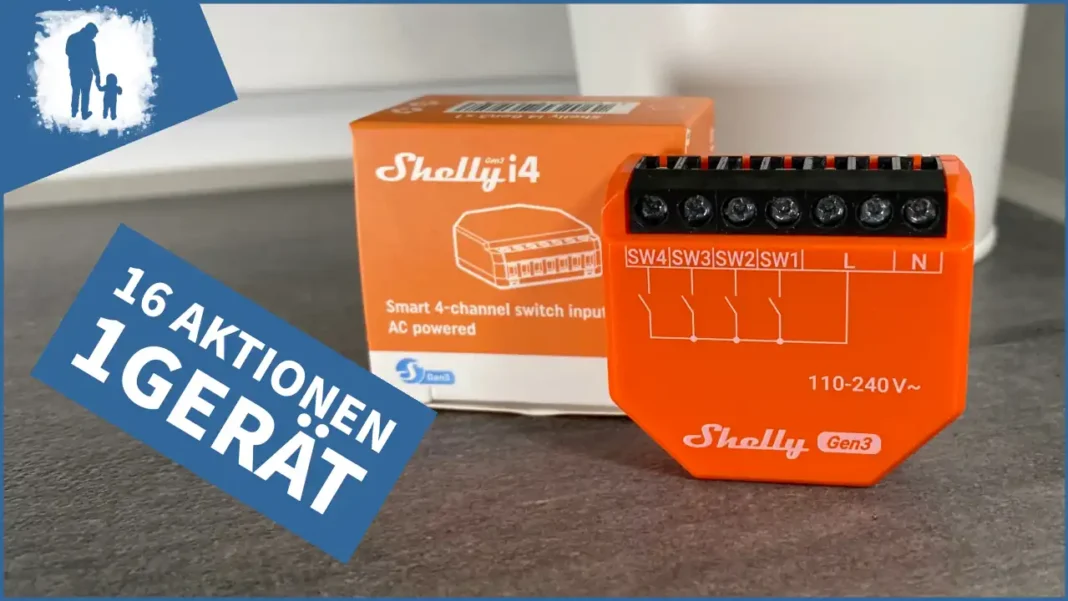 Shelly i4 Gen3