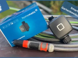 Nie wieder Gießkanne: Der Homematic IP Bewässerungsaktor Homematic IP Bewässerungsaktor