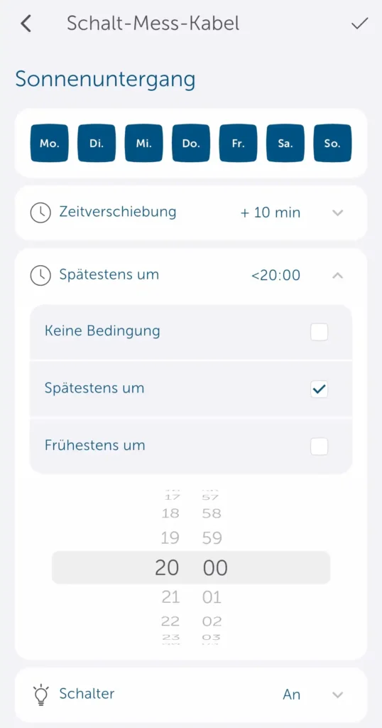 Zeitprofil erstellen in der Homematic IP App